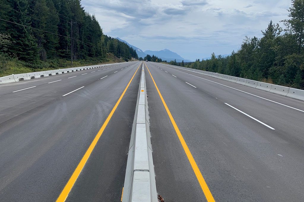 Highway 1 lane expansion project completed