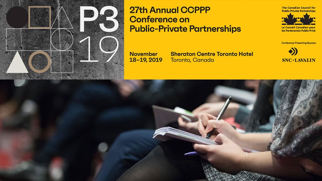 CCPPP’s P3 2019 conference planning underway
