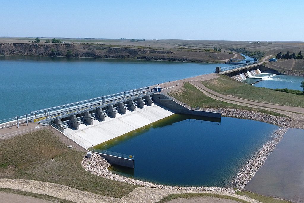 Bassano Dam upgrade completed