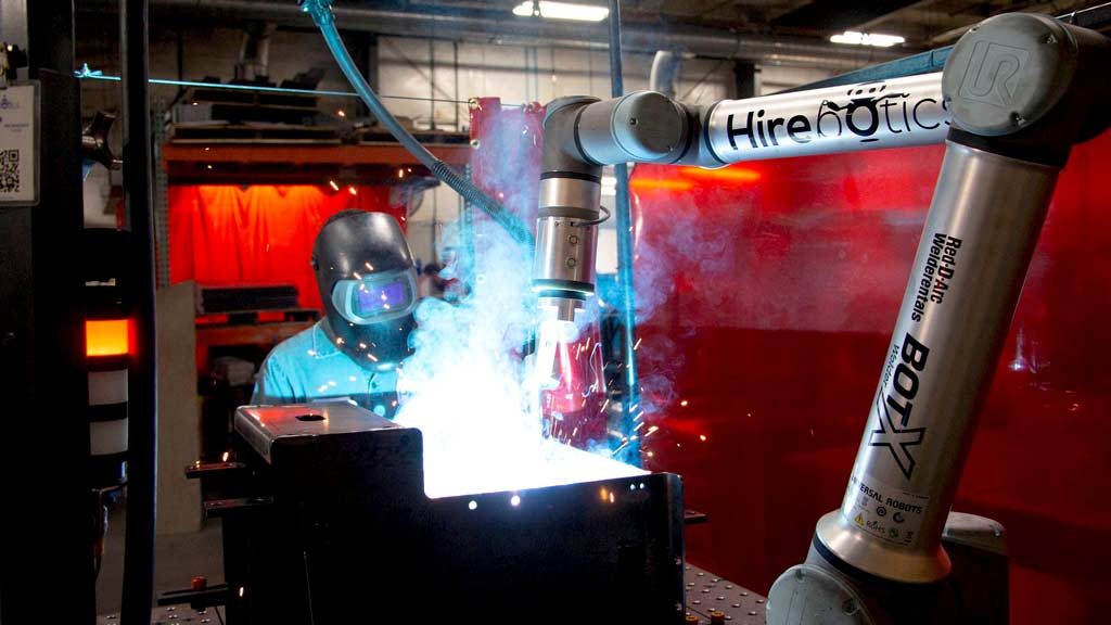 Robots for hire, robots to fire: Hirebotics brings human-scale hiring to welding bots