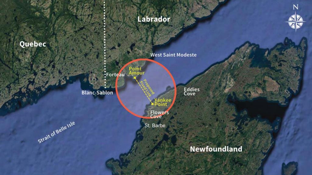 Newfoundland to Labrador fixed link has new legs
