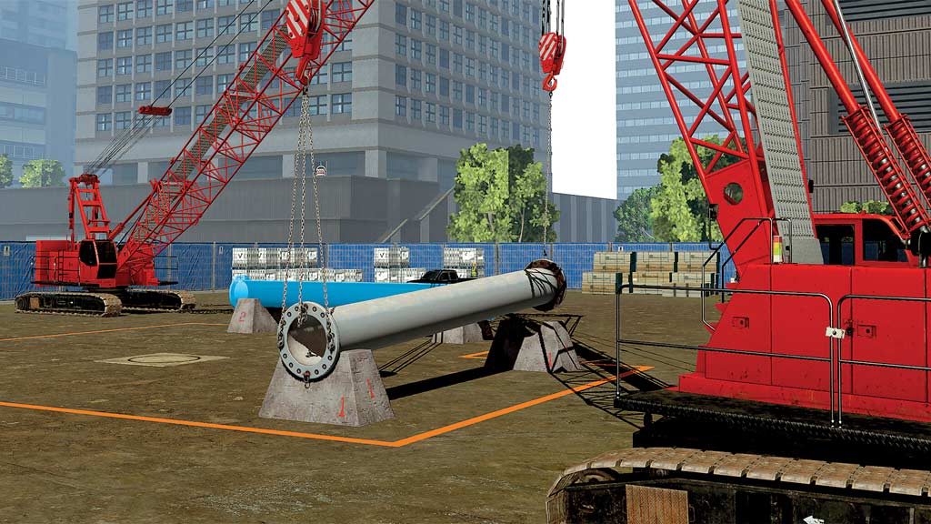 Simulator helps develop crane tandem lift skills