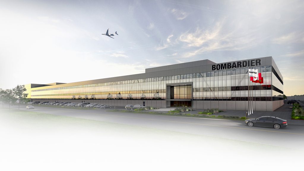 Bombardier to build new aerospace plant in Mississauga