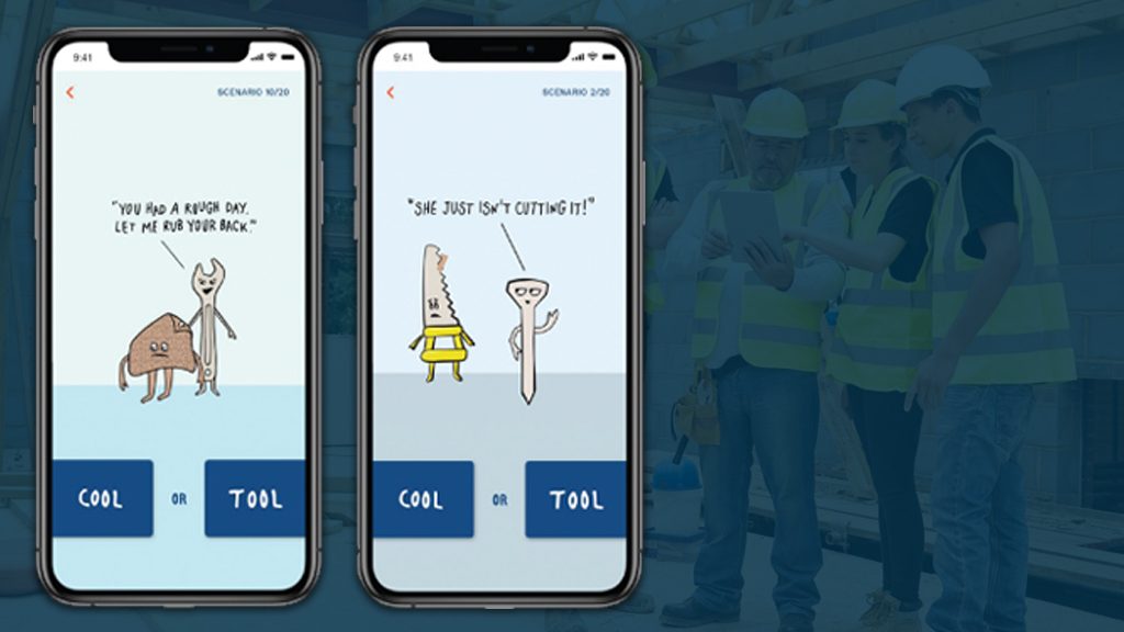 BCCA’s Don’t be a Tool app looks to drive positive worksite behaviour, culture