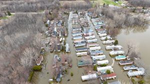 Overland flooding is a reality of future construction