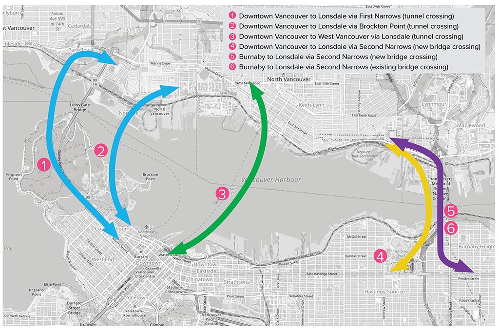 Burrard Inlet transit feasibility study moves to second phase