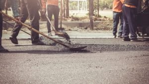 Repair work begins on Canal Road after 2021 flooding damage