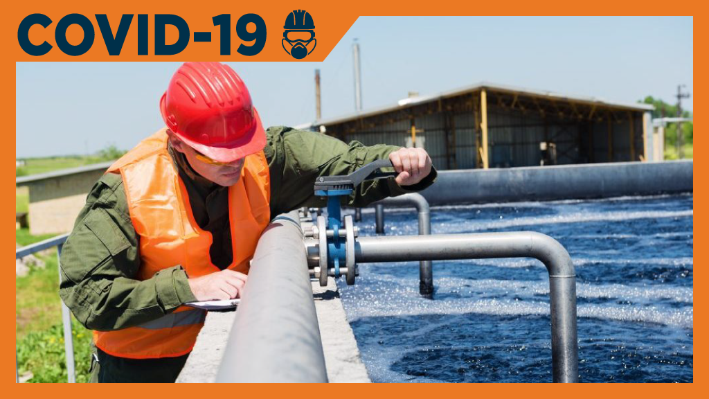 Water and wastewater organizations react to COVID-19 challenges