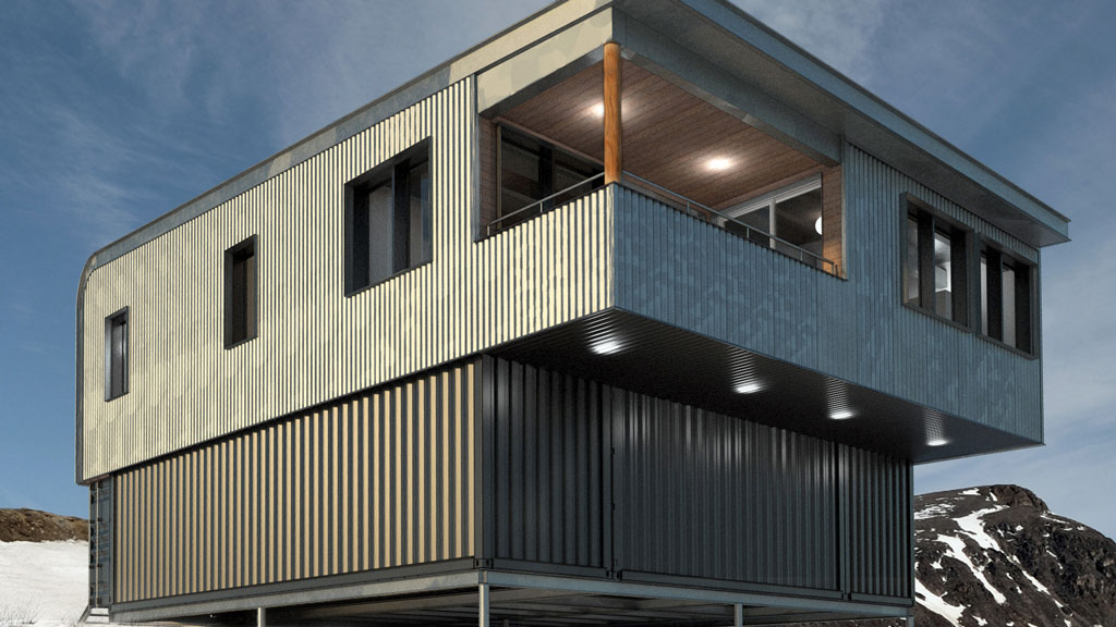 Nunavut man designs shipping container homes to withstand harsh conditions