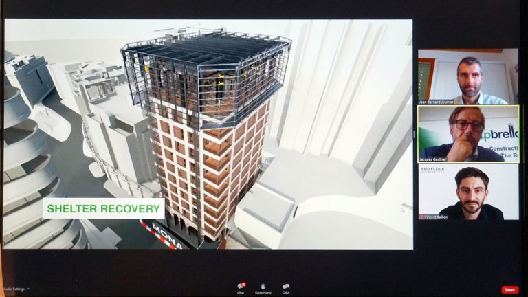 Quebec-based engineering firm Upbrella Construction will be using its crane-free sheltered construction system to help build a 12-storey luxury residence in the heart of Monaco, those attending a webinar were told recently.