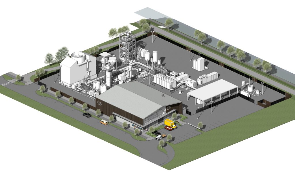 CO2 capture company building Squamish innovation centre