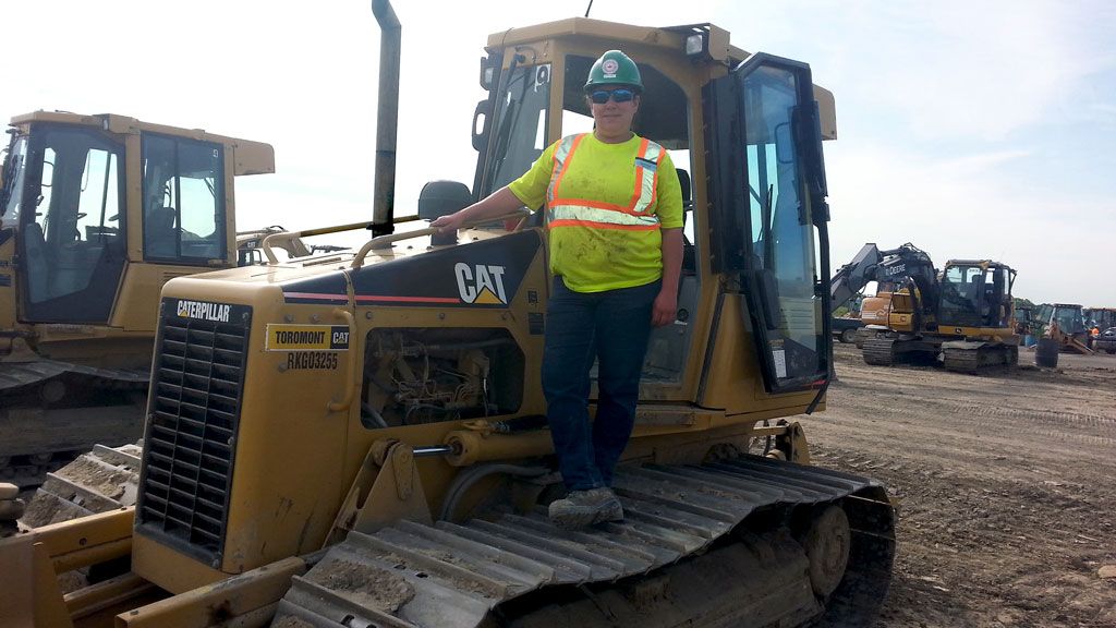 Heavy equipment operation a family tradition for Roy