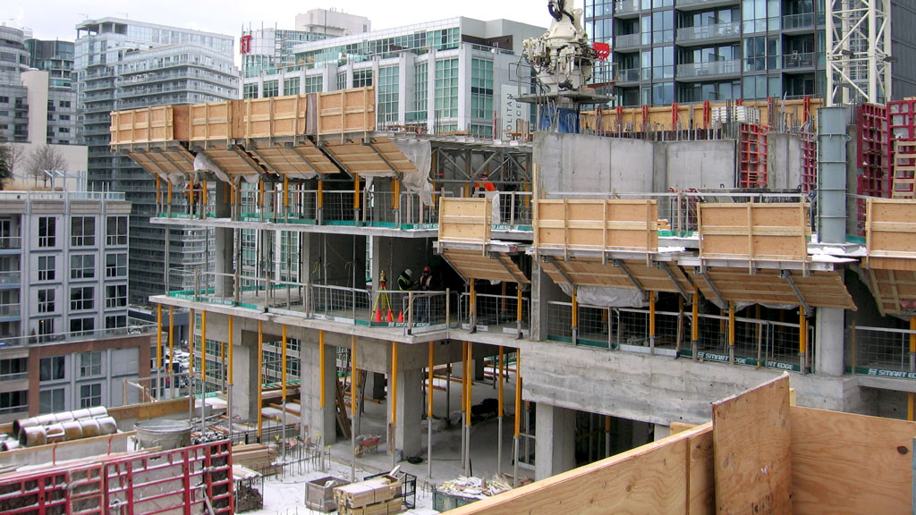 Masonry preservation, concrete pours critical to King Blue condo project