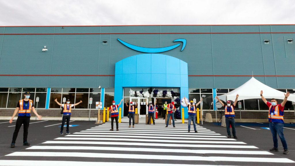 Amazon opens first fulfillment Centre in Quebec