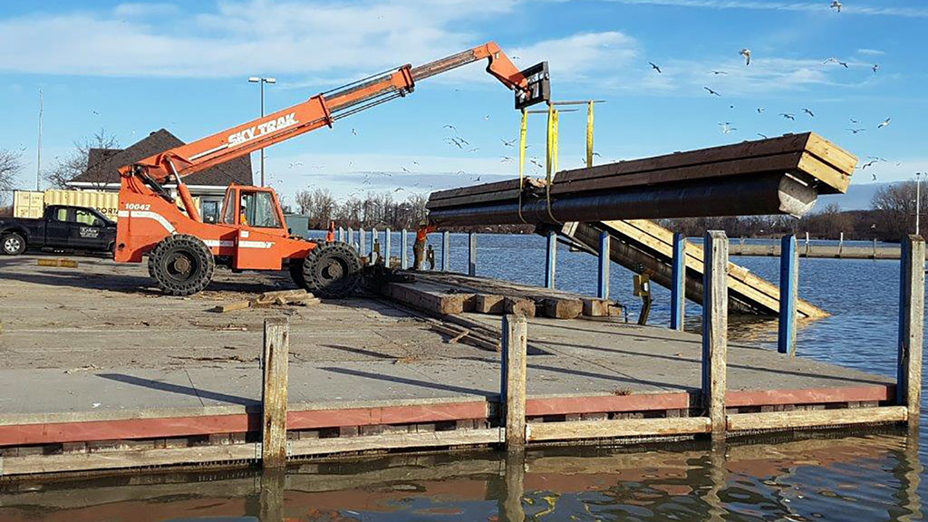 New marina in Windsor literally goes with the flow