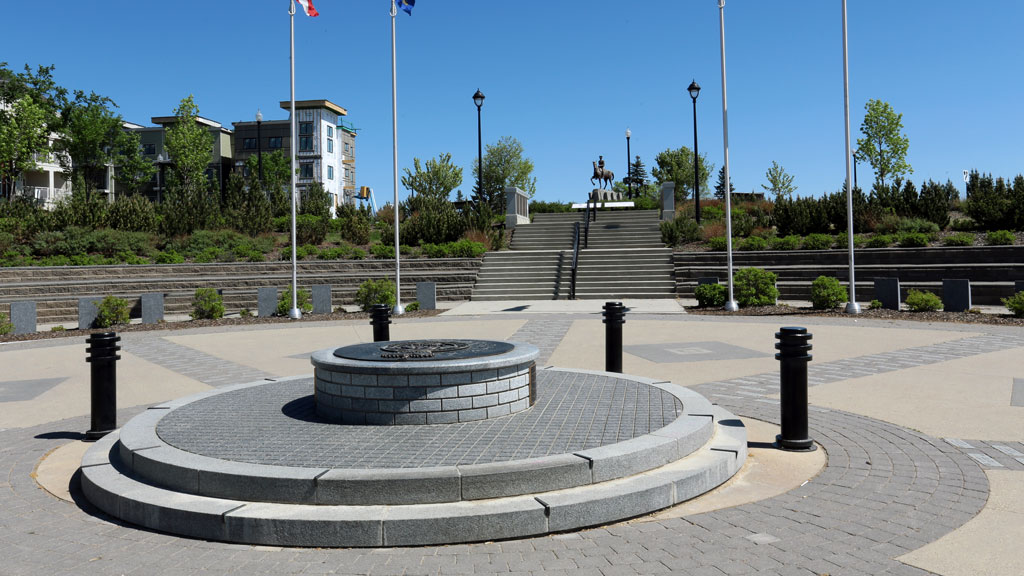 Princess Patricia’s military memorial, Aga Khan garden, honoured by Alberta Masonry Council