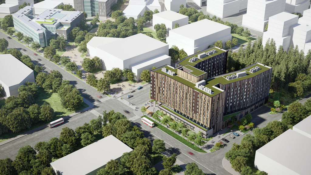 Pomerleau targets Passive House standard on U of T job