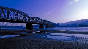 Simon Fraser Bridge spans the Fraser River in Prince George, B.C. Ken James, CEO of West Coast Olefins Ltd., believes the Northern B.C. region will experience a massive economic boom in the coming years as the province’s LNG industry grows.