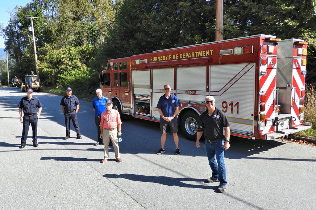 convoy with Burnaby Firefighters for web