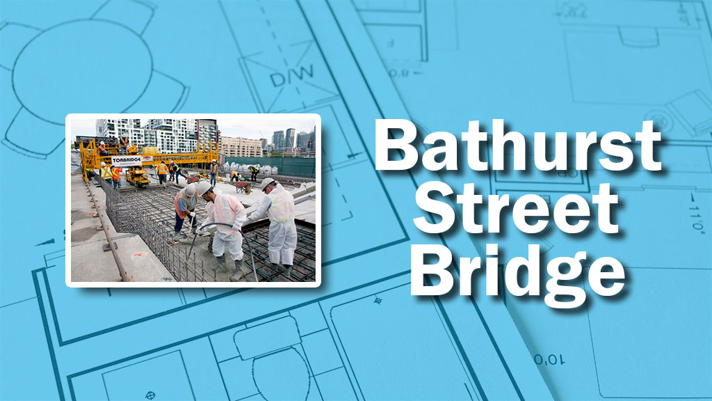 PHOTO: Bathurst Bridge Work
