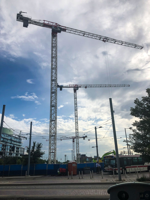 Tower cranes have a long lifespan of up to 30 years, so they require a lot of attention to ensure they are working properly, said an Ontario Department of Labor manager.