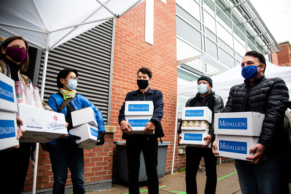 Toronto-based Medallion Corporation, a developer and property-management firm, made the decision to cancel its annual barbecue for tenants in light of the major food insecurity issue. Instead, they facilitated a food delivery to 1,600 families, helping their tenants send meals to five different community agencies.