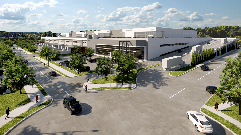 The new multi-level industrial project at Riverbend Business Park in Burnaby, B.C. will feature 437,000 square feet of space with 32-foot clear heights on the first storey. The second storey will consist of 270,000 square feet of space, 28-foot clear heights and a 130-foot truck court.