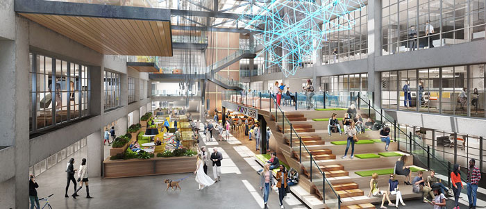 Being carried out by Massachusetts-based construction manager John Moriarty & Associates, The BEAT mixed-use project in Boston included taking the building back to its core and shell. Some of its new features will include the reconfiguration of the main floor into a range of uses including food courts, a brewery and fitness centre, with offices and laboratories on the subsequent floors.