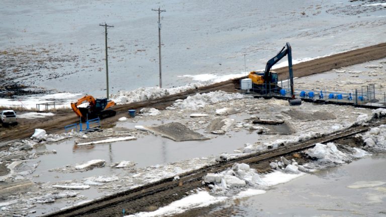 The Horsefly Regional Emergency Spillway Project in Taber, Alta. will employ about 150 workers over several years and consists of upgrades to the existing reservoir, enlarging 14 kilometres of irrigation canals and the St. Mary River main canal.