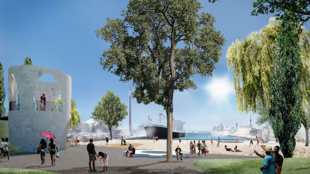 Design and concept chosen for Toronto’s Leslie Slip Lookout Park