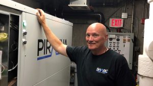 PIRANHA T10 system recovers wastewater heat from small buildings