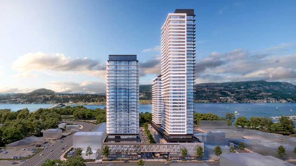 Kelowna approves three-tower project for downtown
