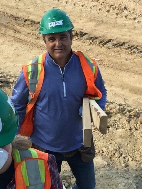 ɫɫ president Mark Casaletto was on the ground with colleagues numerous times throughout his time with the company, volunteering for Habitat for Humanity. 