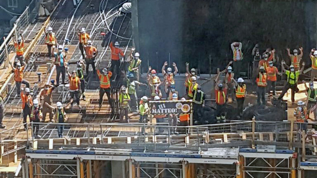 Construction crew gives birthday tribute to SickKids patient