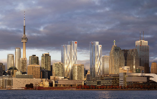 Alexandra Khazzam, a director at Hines °ϲʿ2023, told a recent webinar on the future of offices that new projects would represent a “flight to quality” with developers focused on boosting amenities and wellness features. Pictured: Hines is a partner in the mixed-use CIBC Square project in downtown Toronto.