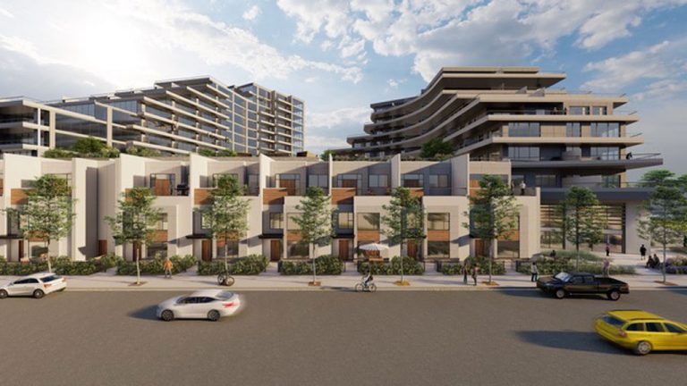 Renderings show off MOVALA, a condo community project being developed by Stober Group in Kelowna.