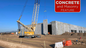 Compass Datacenters built upon eco-friendly concrete