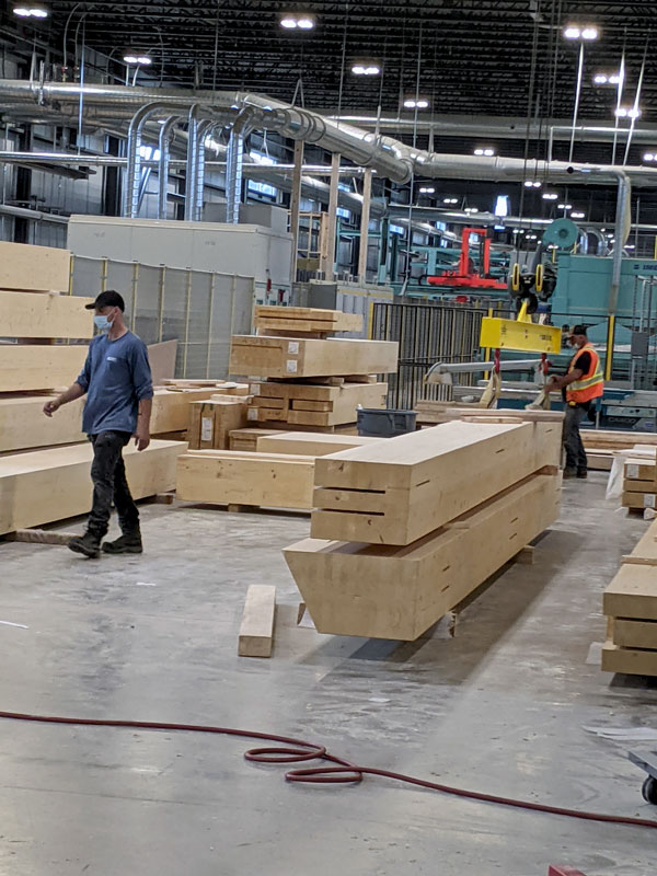 Design of the production line for Element5’s new mass-timber plant in St. Thomas, Ont. was undertaken by Slovenia’s Ledinek.