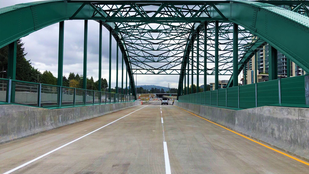 Bridge gets 'Lions Gate Green' makeover