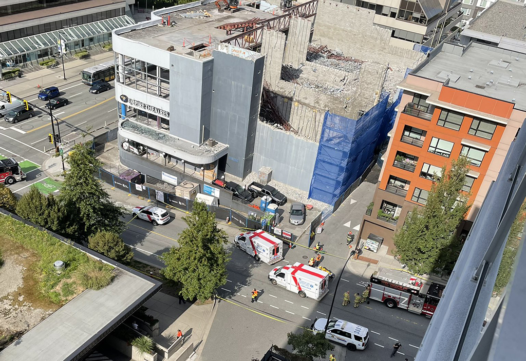 One dead after North Van site collapse