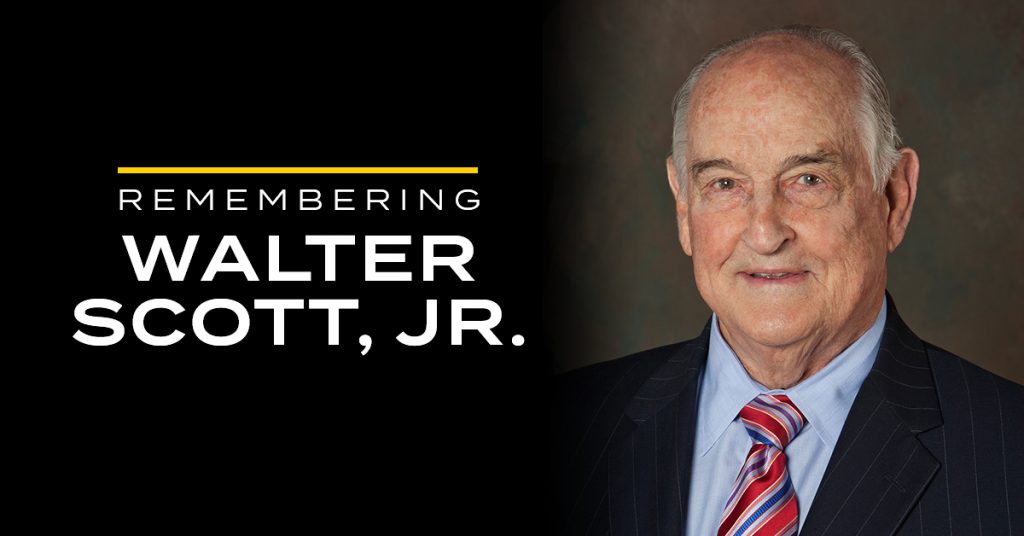 Former Kiewit CEO remembered for philanthropic efforts