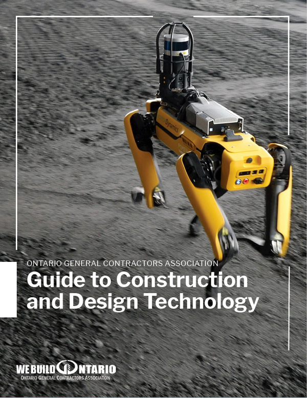 The new OGCA Guide to Construction and Design Technology is intended to offer OGCA members a foundation in BIM, VDC, reality capture and geographic information systems.