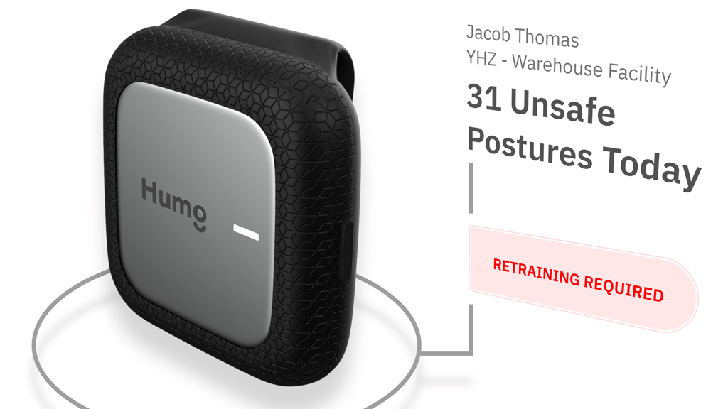 Humo develops wearable sensors to prevent workplace injuries