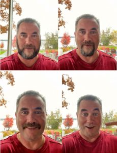 This is the fifth year Craig Lesurf, president of Gillam Group, will be taking part in the Movember challenge. Lesurf shaved off his beard Oct. 31 and will be growing back a moustache during the month of November to raise awareness and funds to support men’s health.