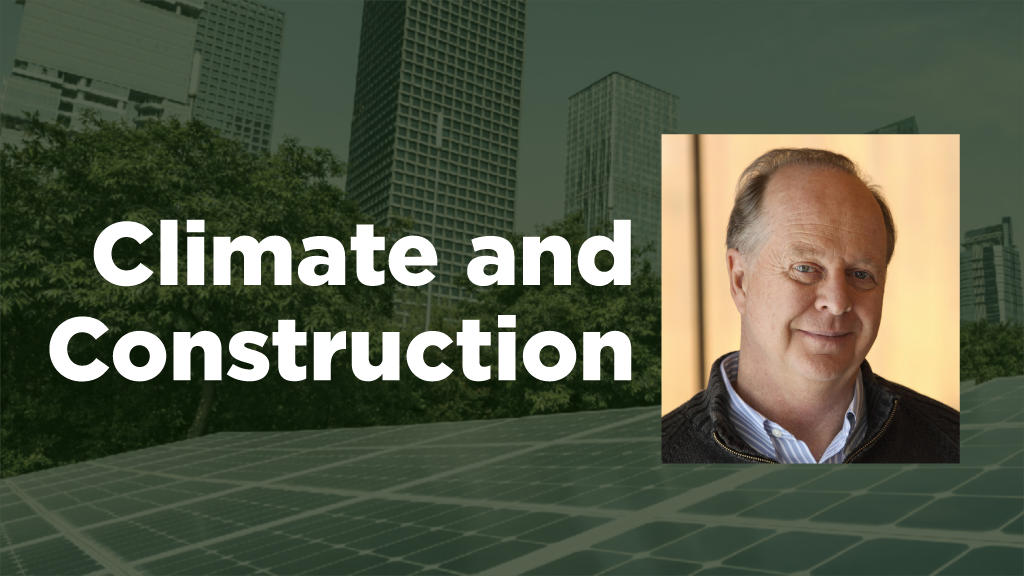 Climate and Construction: The greening of concrete needs to move forward faster