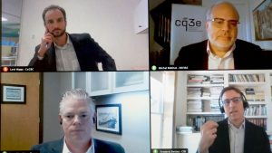 Panellists recently took part in a webinar on retrofits done through aggregation at the Canada Green Building Council’s recent Building Lasting Change conference.