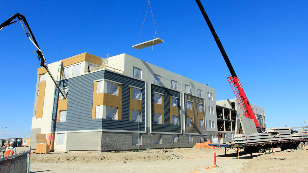 Total precast solution accelerates supportive living build in Calgary