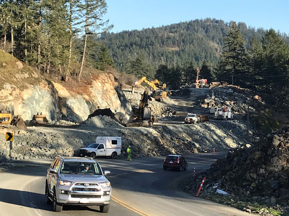 A 70-km stretch of Highway 14 on Vancouver Island finally gets