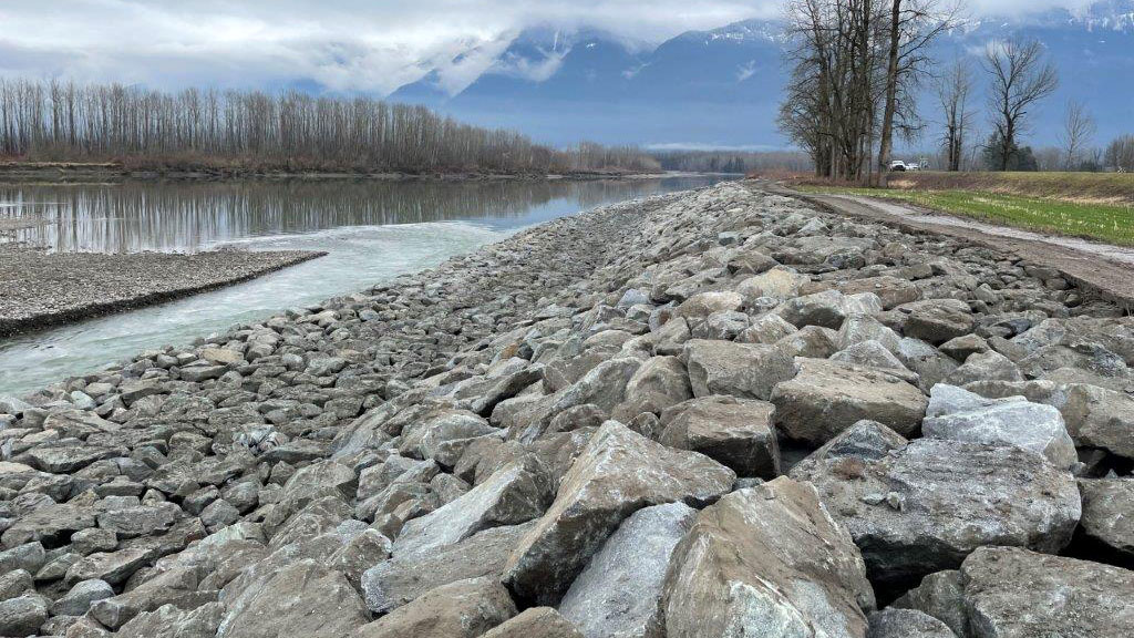 Chilliwack riprap project wraps up