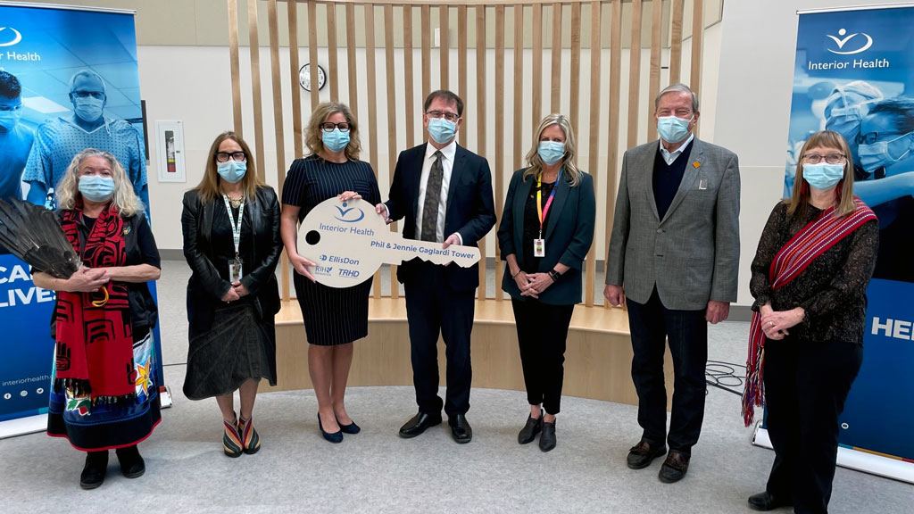 EllisDon wraps up construction phase of Royal Inland hospital tower
